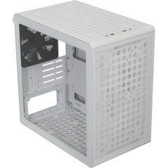 Boîtier PC Mini Tour - COOLER MASTER - Q300L V3 White - Micro-ATX/Mini-ITX - Verre trempé - USB-C