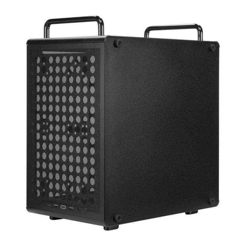Boîtier PC Mini Tour - COOLER MASTER - QUBE 340 Black - Micro-ATX/Min