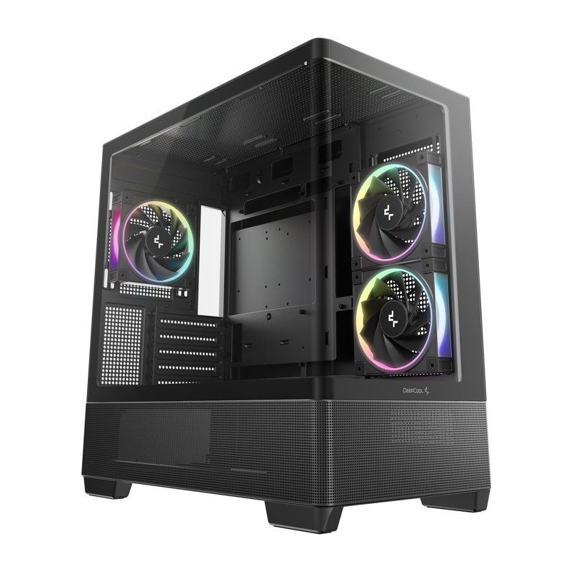 Boîtier PC - DEEPCOOL - CG380 3F CURVE - Moyen tour - Micro-ATX - 3 v