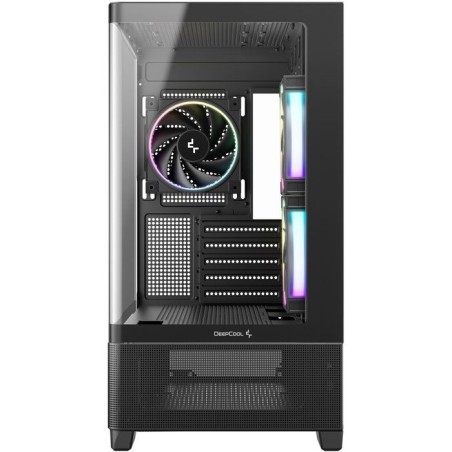 Boîtier PC - DEEPCOOL - CG380 3F CURVE - Moyen tour - Micro-ATX - 3 ventilateurs ARGB inclus