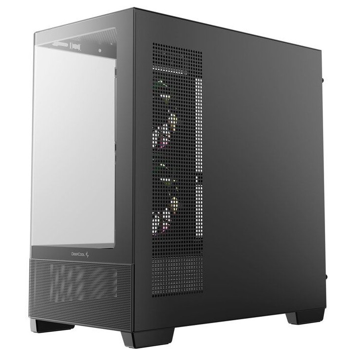 Boîtier PC - DEEPCOOL - CG380 3F CURVE - Moyen tour - Micro-ATX - 3 ventilateurs ARGB inclus Boîtier PC - DEEPCOOL - CG380 3F CURVE - Moyen tour - Micro-ATX - 3 ventilateurs ARGB inclus