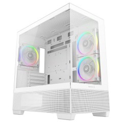 Boîtier PC - DEEPCOOL - CG380 3F - Blanc - Moyen tour - Micro-ATX - 3