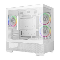 Boîtier PC - DEEPCOOL - CG380 3F - Blanc - Moyen tour - Micro-ATX - 3