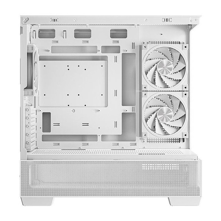 Boîtier PC - DEEPCOOL - CG380 3F - Blanc - Moyen tour - Micro-ATX - 3 ventilateurs ARGB inclus