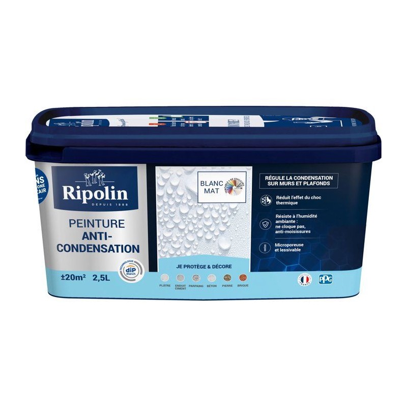 RIPOLIN PEINTURE ANTI-CONDENSATION 2,5L