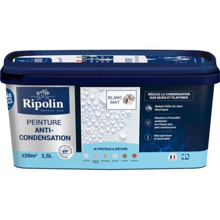 RIPOLIN PEINTURE ANTI-CONDENSATION 2,5L