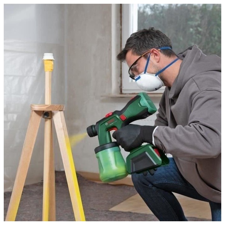 pistolet a peinture sans fil 18V BOSCH AdvancedSpray Gun 18V-500 sans batterie ni chargeur - 0603208200 pistolet a peinture sans fil 18V BOSCH AdvancedSpray Gun 18V-500 sans batterie ni chargeur - 0603208200