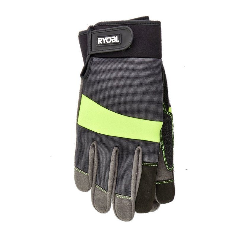 Gants de jardinage renforcés - RYOBI - RAC811L - Taille L