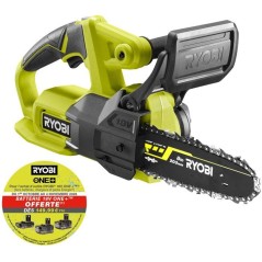Tronçonneuse compacte - Électrique - RYOBI - RY18CS20A-0 - 18V - Gui