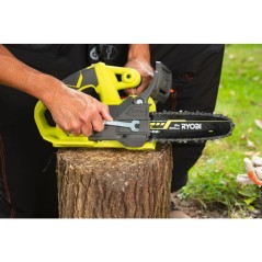 Tronçonneuse compacte - Électrique - RYOBI - RY18CS20A-0 - 18V - Gui