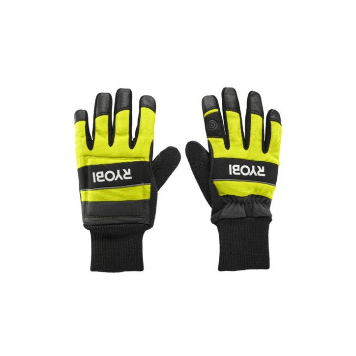 Gants anti-coupures tronçonneuse - RYOBI - RAC258L - Taille L