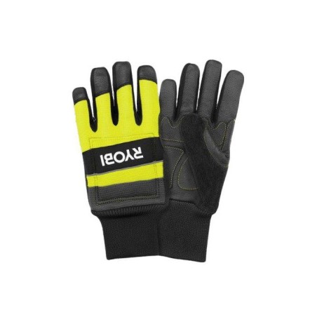 Gants anti-coupures tronçonneuse - RYOBI - RAC258XL - Taille XL
