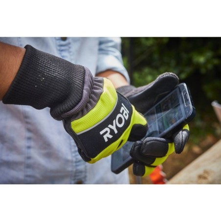 Gants anti-coupures tronçonneuse - RYOBI - RAC258XL - Taille XL