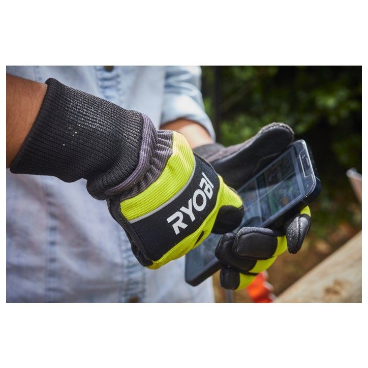 Gants anti-coupures tronçonneuse - RYOBI - RAC258XL - Taille XL