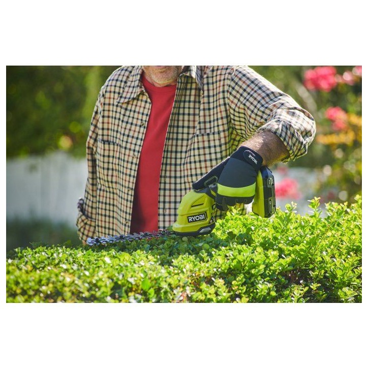 Cisaille a gazon et sculpteur de végétaux - RYOBI - RY18GSA-0 - 18V - Sans batterie ni chargeur Cisaille a gazon et sculpteur de végétaux - RYOBI - RY18GSA-0 - 18V - Sans batterie ni chargeur