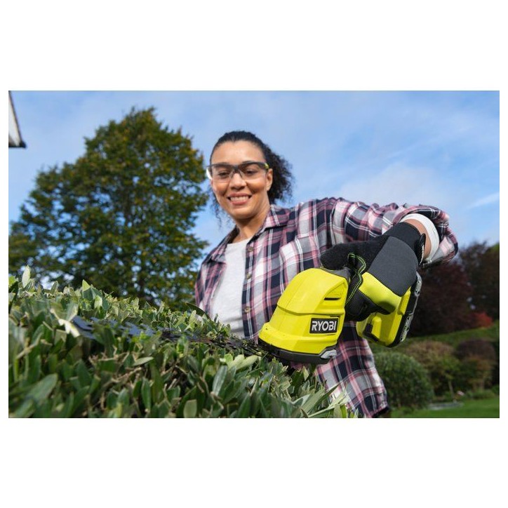 Cisaille a gazon et sculpteur de végétaux - RYOBI - RY18GSA-0 - 18V - Sans batterie ni chargeur Cisaille a gazon et sculpteur de végétaux - RYOBI - RY18GSA-0 - 18V - Sans batterie ni chargeur