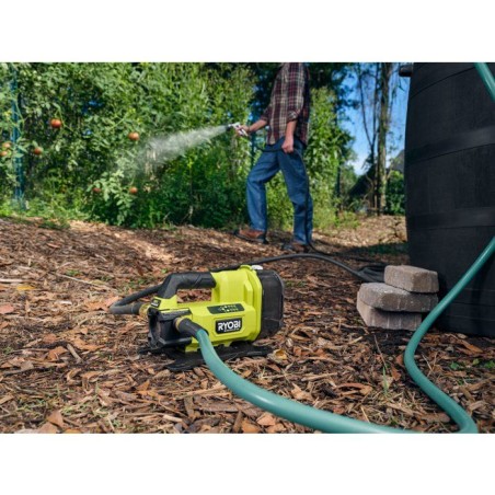Pompe de transfert - RYOBI - RY18TPXA-0 - Brushless - 18V - Sans batterie ni chargeur