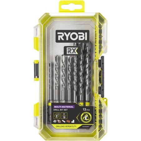 Coffret forets multi-matériaux RX - RYOBI - RARXMM7 - 7 forets - Ø4