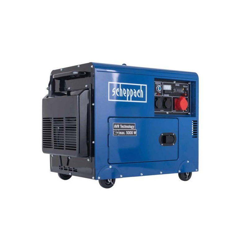 Groupe électrogene diesel AVR SCHEPPACH - SG5200D - 4200W / 5000 W -
