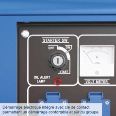 Groupe électrogene diesel AVR SCHEPPACH - SG5200D - 4200W / 5000 W -