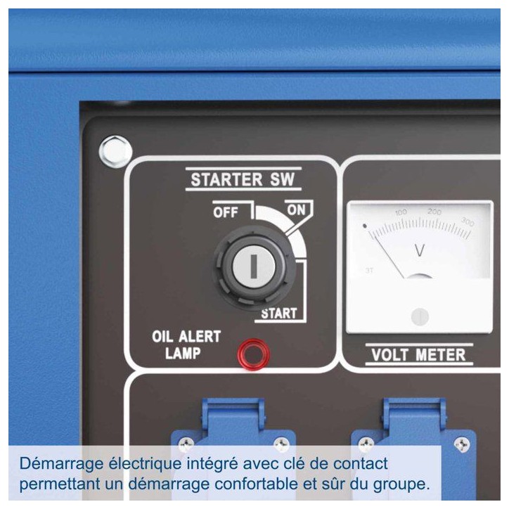 Groupe électrogene diesel AVR SCHEPPACH - SG5200D - 4200W / 5000 W - 7,7 PS Groupe électrogene diesel AVR SCHEPPACH - SG5200D - 4200W / 5000 W - 7,7 PS