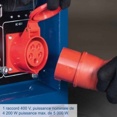 Groupe électrogene diesel AVR SCHEPPACH - SG5200D - 4200W / 5000 W -