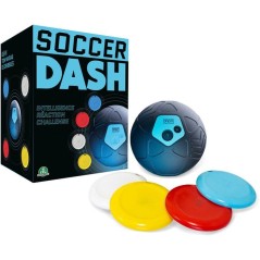 Strikesphere Soccer Dash - Ballon d'entraînement football - SMART BALL - 6 modes de jeu - 4 cibles - Des 6 ans