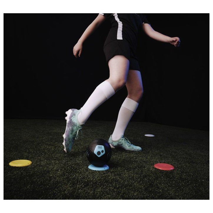 Strikesphere Soccer Dash - Ballon d'entraînement football - SMART BALL - 6 modes de jeu - 4 cibles - Des 6 ans