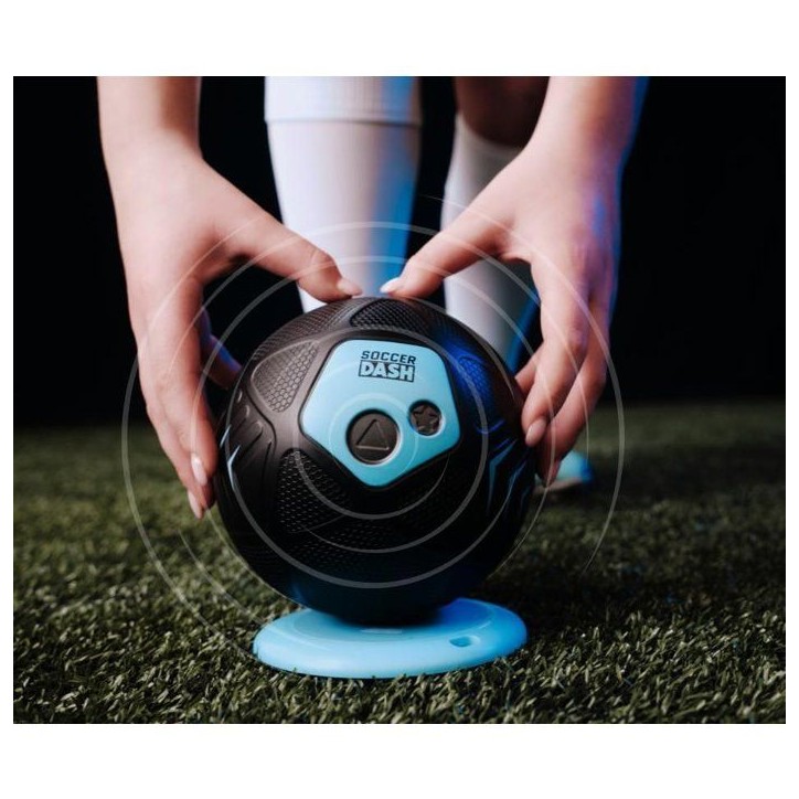 Strikesphere Soccer Dash - Ballon d'entraînement football - SMART BALL - 6 modes de jeu - 4 cibles - Des 6 ans
