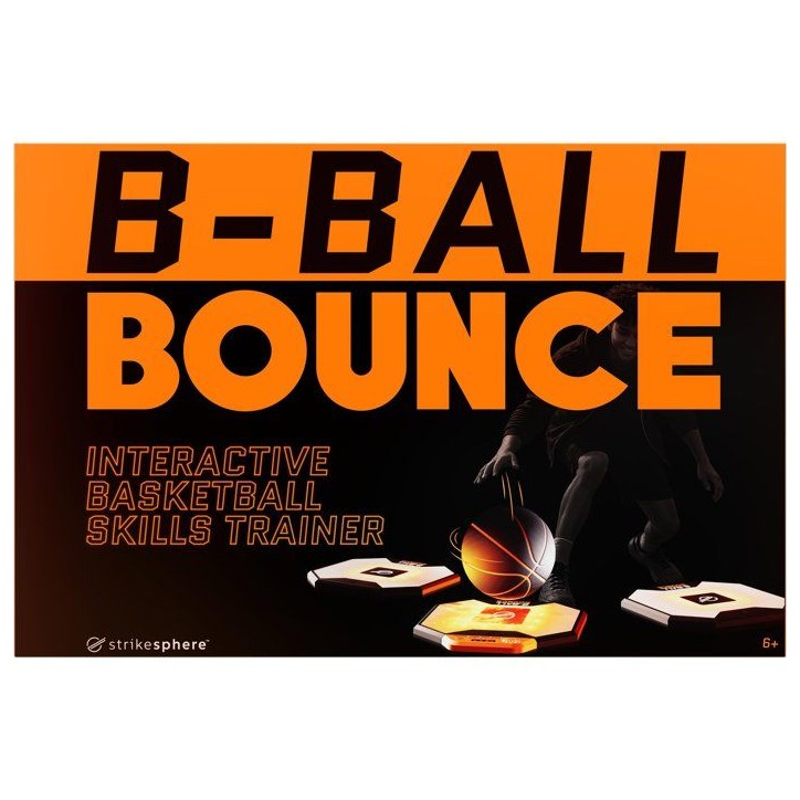 Strikesphere B-Ball Bounce - Ballon d'entraînement basketball - SMART BALL - 3 niveaux - Cibles connectées Strikesphere B-Ball Bounce - Ballon d'entraînement basketball - SMART BALL - 3 niveaux - Cibles connectées