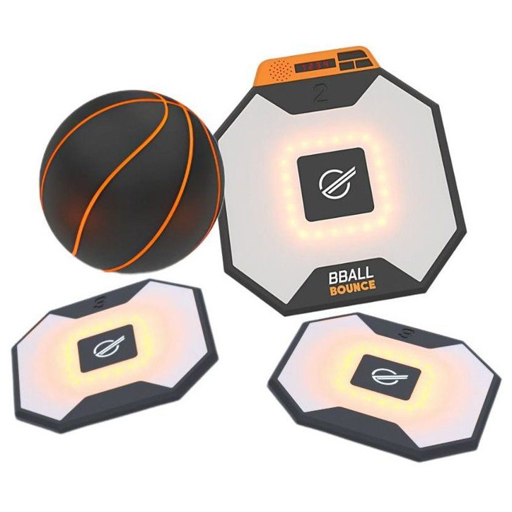 Strikesphere B-Ball Bounce - Ballon d'entraînement basketball - SMART BALL - 3 niveaux - Cibles connectées Strikesphere B-Ball Bounce - Ballon d'entraînement basketball - SMART BALL - 3 niveaux - Cibles connectées