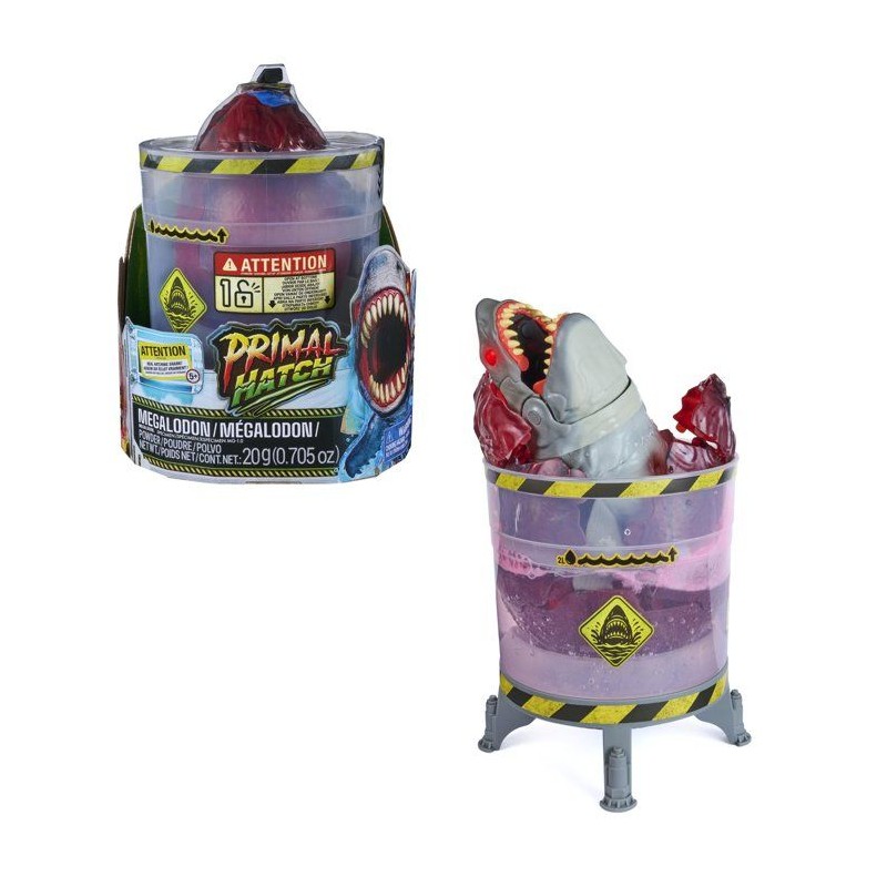 Megalodon Eclosion Secrete - Primal Hatch - SPINMASTER - A Partir De 5