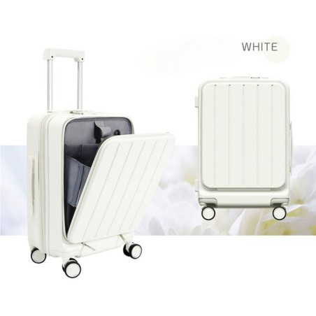 Valise cabine - SWISS FLY - Compartiment amovible - Compression sous v