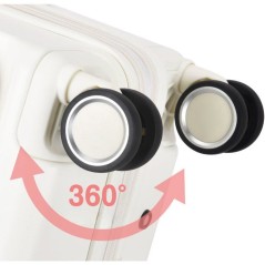 Valise cabine - SWISS FLY - Compartiment amovible - Compression sous v