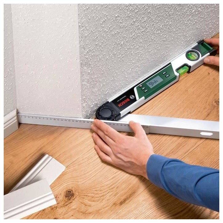 Bosch Mesureur d'angle UniversalAngle (mesure et transfert précis d'angles jusqu'a 220°, avec fonction de calcul intégrée) Bosch Mesureur d'angle UniversalAngle (mesure et transfert précis d'angles jusqu'a 220°, avec fonction de calcul intégrée)