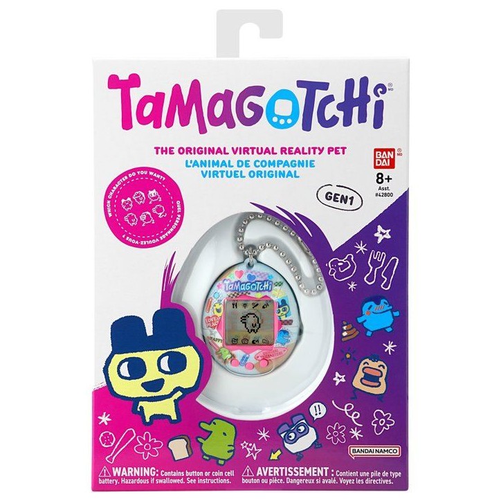 Tamagotchi - BANDAI - Original Collage - Animal virtuel - Interactif - Jeux intégrés Tamagotchi - BANDAI - Original Collage - Animal virtuel - Interactif - Jeux intégrés