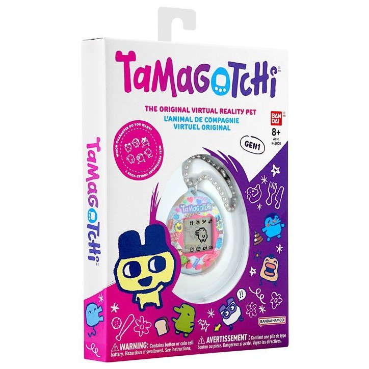 Tamagotchi - BANDAI - Original Collage - Animal virtuel - Interactif - Jeux intégrés Tamagotchi - BANDAI - Original Collage - Animal virtuel - Interactif - Jeux intégrés
