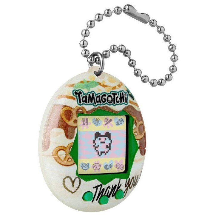 Tamagotchi - BANDAI - Original Caramel Nuts - Animal virtuel - Interactif - Jeux intégrés