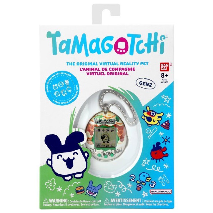 Tamagotchi - BANDAI - Original Caramel Nuts - Animal virtuel - Interactif - Jeux intégrés