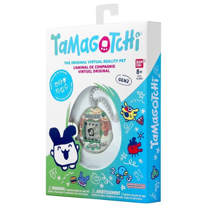 Tamagotchi - BANDAI - Original Caramel Nuts - Animal virtuel - Interactif - Jeux intégrés