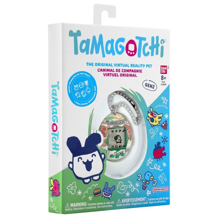 Tamagotchi - BANDAI - Original Caramel Nuts - Animal virtuel - Interactif - Jeux intégrés