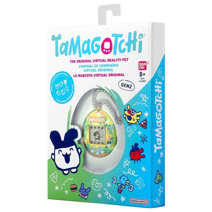 Tamagotchi - BANDAI - Original Flower Garden - Animal virtuel - Interactif - Jeux intégrés