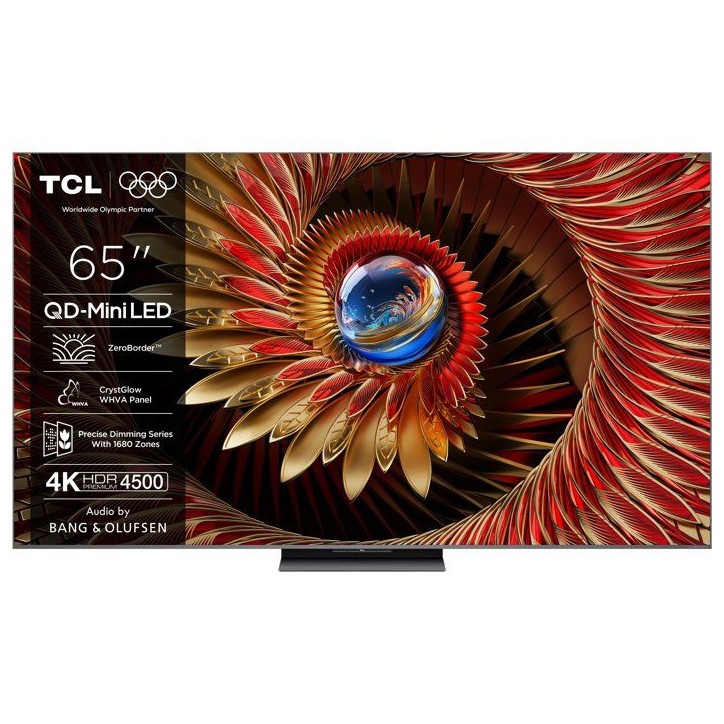 TCL 65C89K - TV QD-MiniLED 65 (164 cm) - 4K UHD 3840x2160 - 144Hz - 4500 Nits - Google TV - 4xHDMI 2.1 - Son Bang & Olufsen - Wi