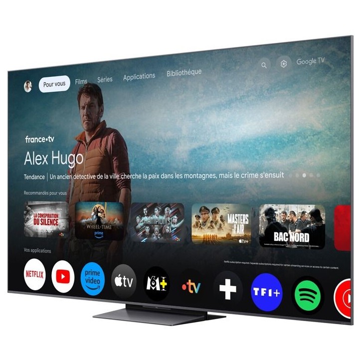 TCL 65C89K - TV QD-MiniLED 65 (164 cm) - 4K UHD 3840x2160 - 144Hz - 4500 Nits - Google TV - 4xHDMI 2.1 - Son Bang & Olufsen - Wi
