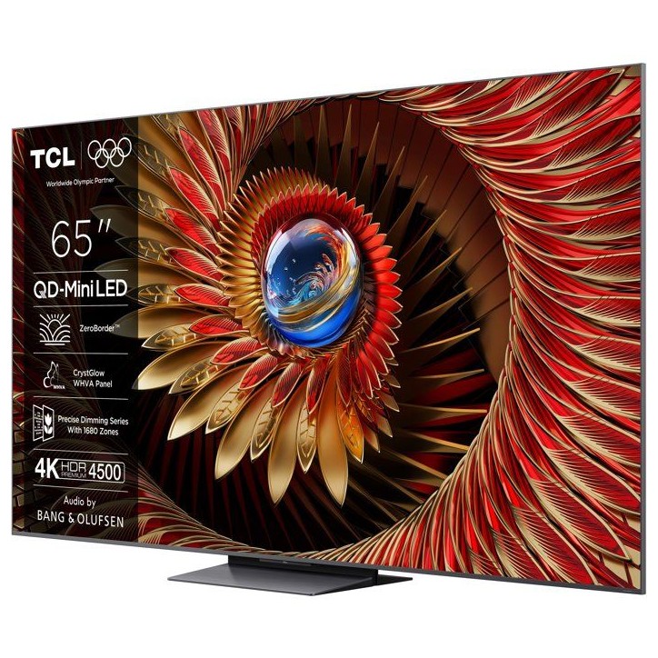 TCL 65C89K - TV QD-MiniLED 65 (164 cm) - 4K UHD 3840x2160 - 144Hz - 4500 Nits - Google TV - 4xHDMI 2.1 - Son Bang & Olufsen - Wi