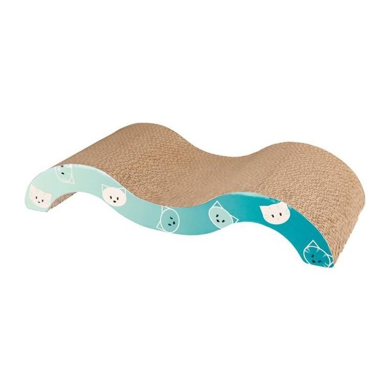 TRIXIE Griffoir vague Mimi - Turquoise - Pour chat