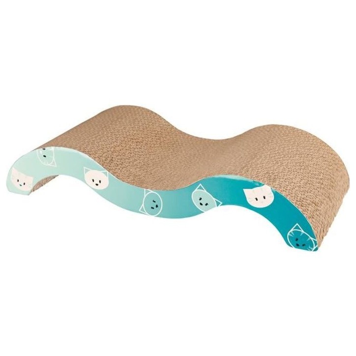 TRIXIE Griffoir vague Mimi - Turquoise - Pour chat