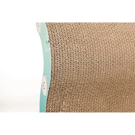 TRIXIE Griffoir vague Mimi - Turquoise - Pour chat