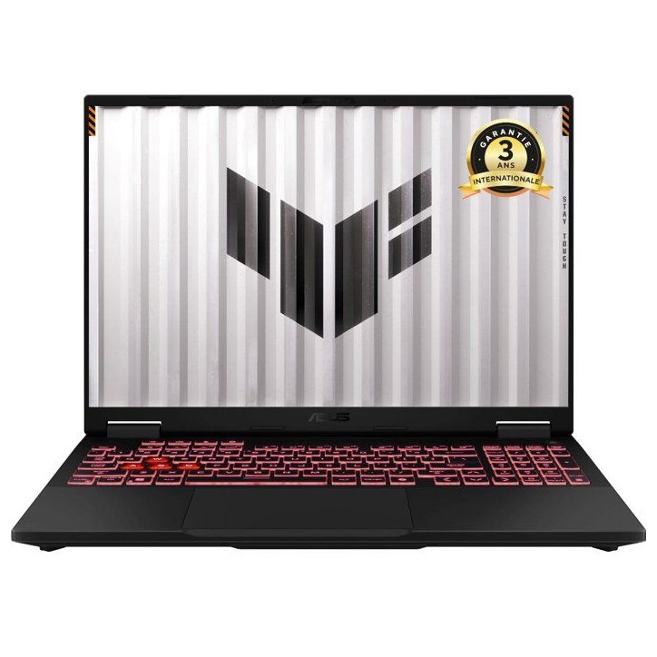 PC Portable Gamer ASUS TUF Gaming A16 : Sans Windows - 16 WUXGA - RTX 5050 8Go - AMD Ryzen 7 253 - RAM 16Go - 512Go SSD