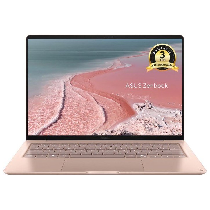 PC Portable ASUS ZenBook 14 UX3480 : Win 11 - 14 OLED - Snapdragon X X1-26-100 - RAM 8Go - 512Go SSD